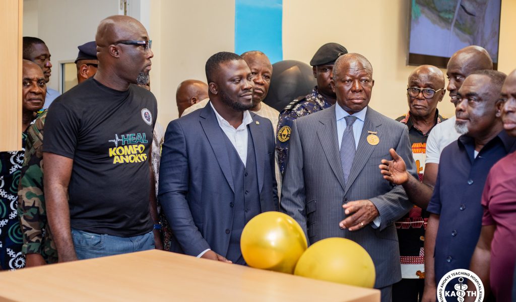 Asantehene Inspects Progress of Heal Komfo Anokye Project